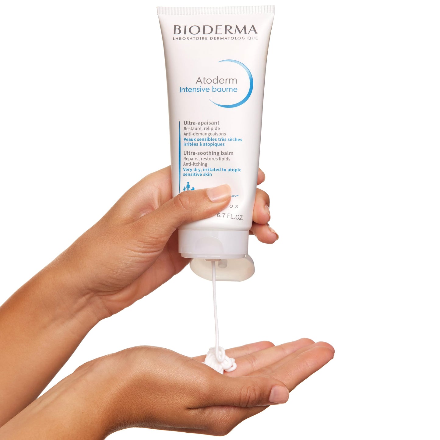 Bioderma Atoderm Intensive Balm, Hydrating Balm For Dry To Atopic Sensitive Skin, Face & Body Moisturizer With Ultra Soothing Anti-Itching Formula, Fragrance-Free, Non-Greasy & Non-Sticky For Family