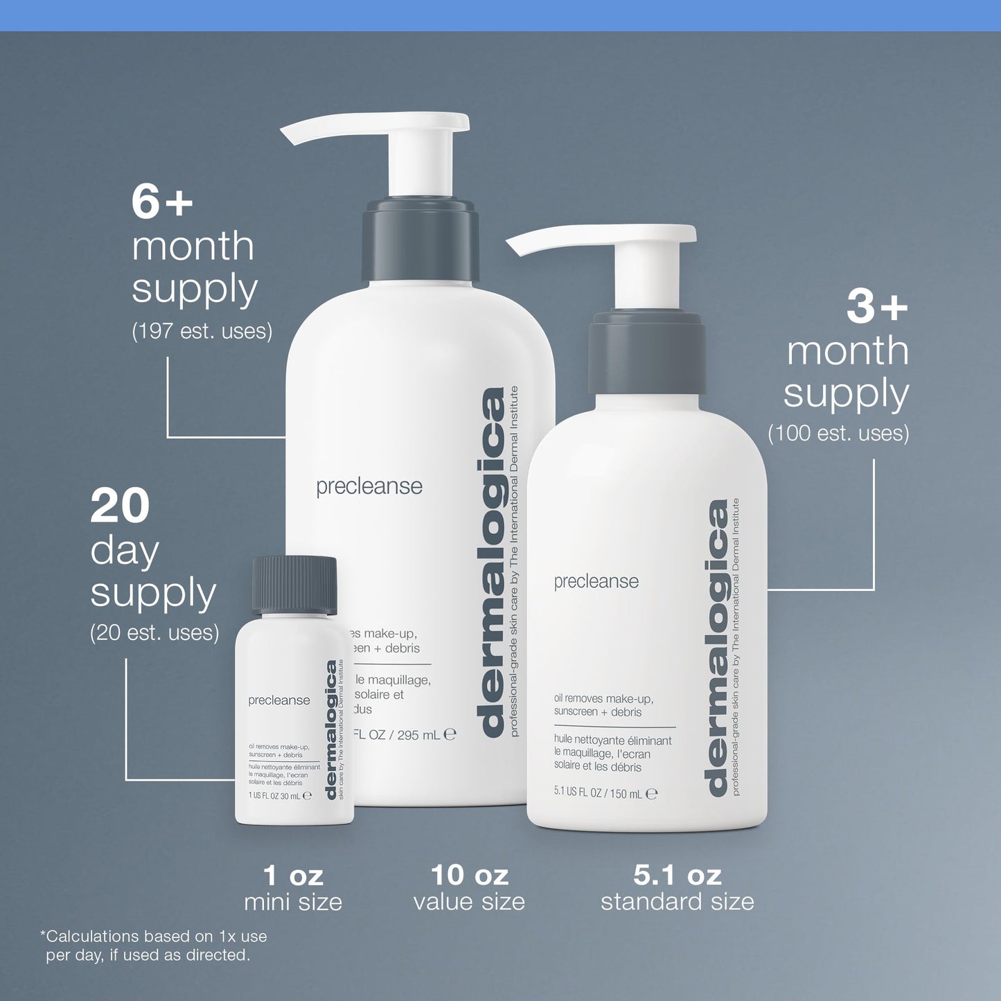 Dermalogica Precleanse Oil Cleanser, Makeup Remover for Face - Cleanse Pore and Melts Makeup, Oils, Sunscreen and Environmental Pollutants, 5.1 fl oz