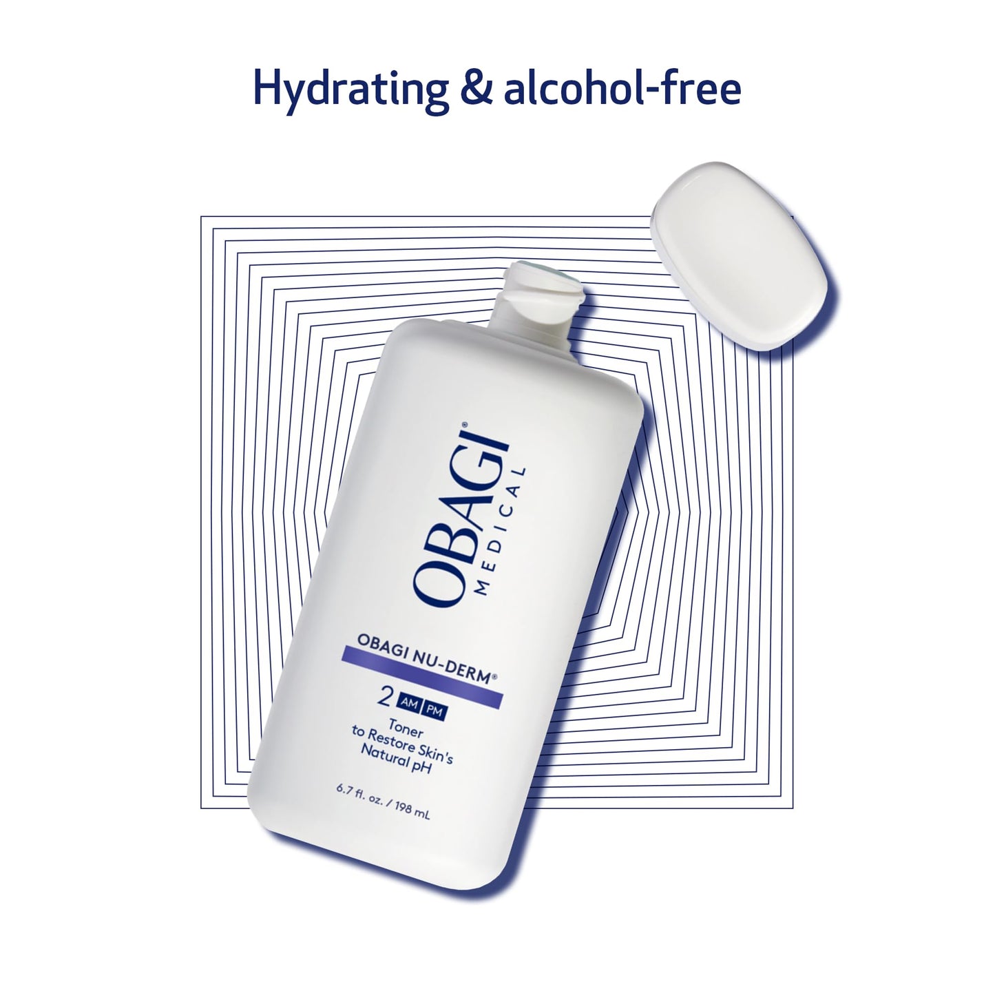 Obagi Nu-Derm Toner – Alcohol-Free, Balancing Nondrying Toner with Witch Hazel & Aloe Vera, Safe for Sensitive Skin – 6.7 oz