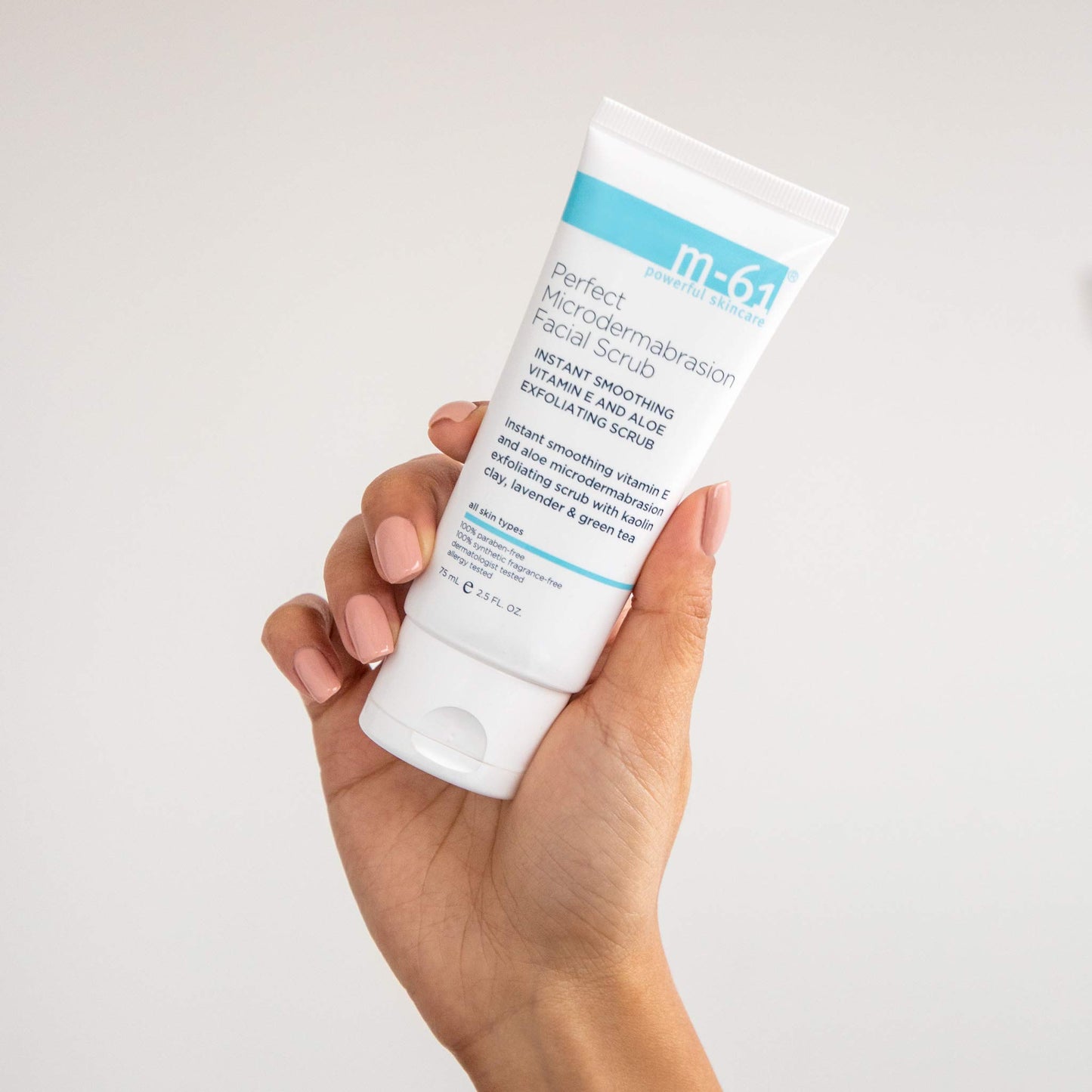 m-61 Perfect Microdermabrasion Facial Scrub | Instant Smoothing, Exfoliating Scrub With Vitamin E, Kaolin Clay, Aloe, 2.5 Fl Oz