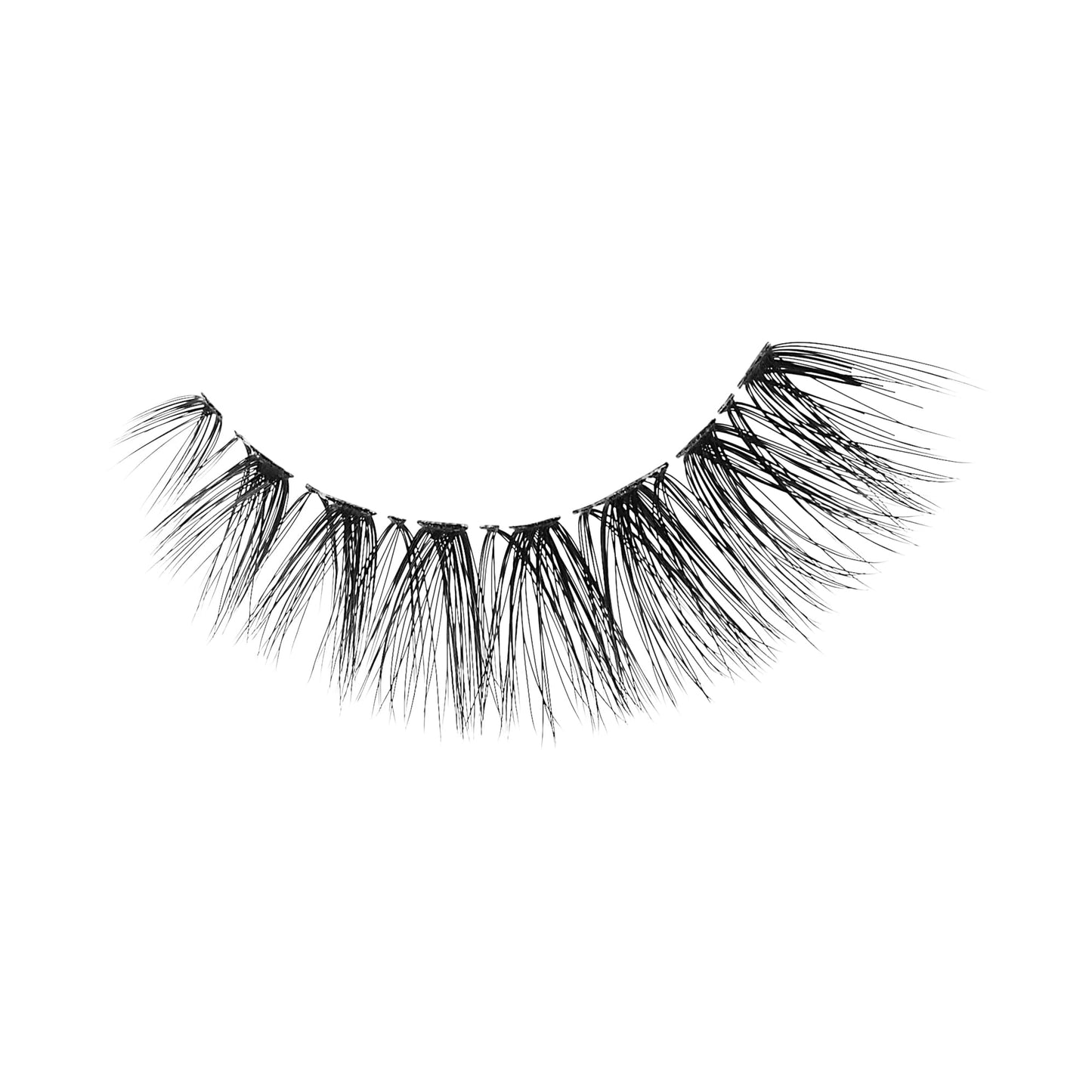 KISS My Lash But Better False Eyelashes Multipack, 'Bare Affair', 12mm, Superfine Band Technology, Easy to Apply, Reusable, Lightweight, Voluminous, Comfortable, Includes 4 Pairs Of Strip Lashes