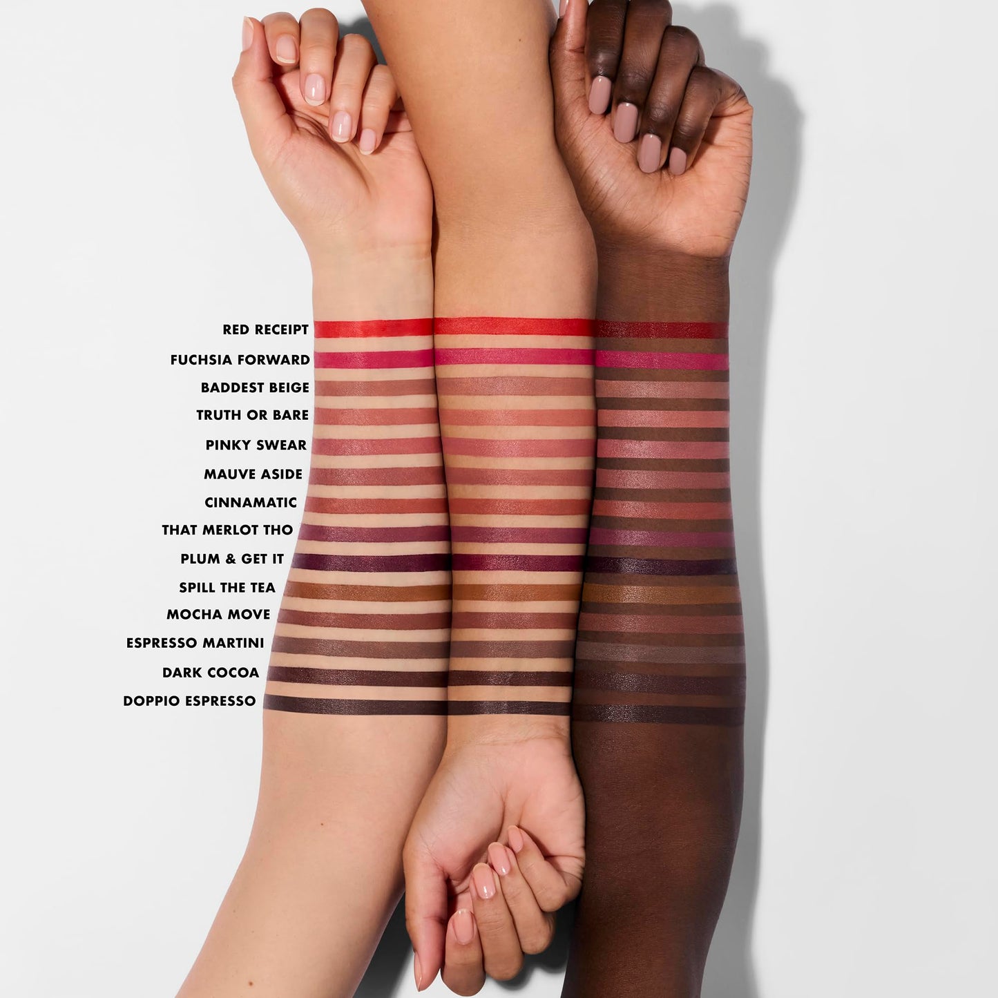 e.l.f. Cream Glide Lip Liner, Highly-Pigmented Pencil For Shaping & Sculpting Lips, Semi-Matte Finish, Vegan & Cruelty-Free, Doppio Espresso
