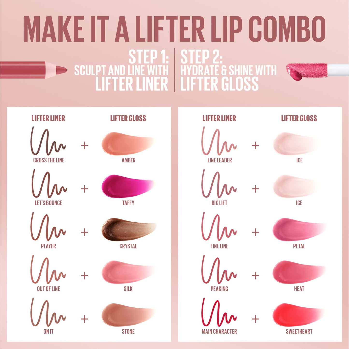 Maybelline Lifter Gloss, Hydrating Lip Gloss with Hyaluronic Acid, Moon, Nude Pink, 0.18 Ounce