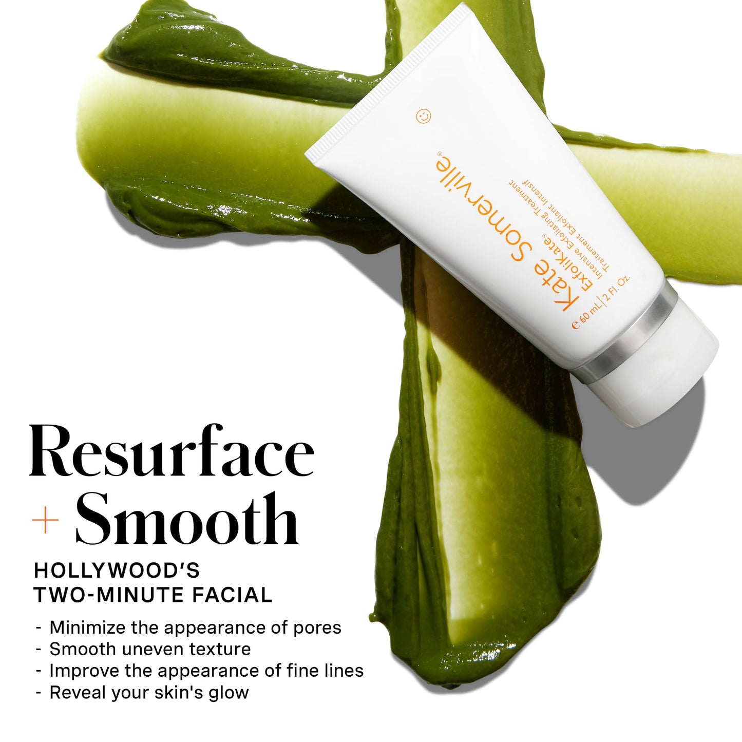 Kate Somerville ExfoliKate Intensive Exfoliating Treatment – Salicylic Acid and Lactic Acid Super Facial Scrub and Mask, Improves Texture and Pores, 0.5 Fl Oz