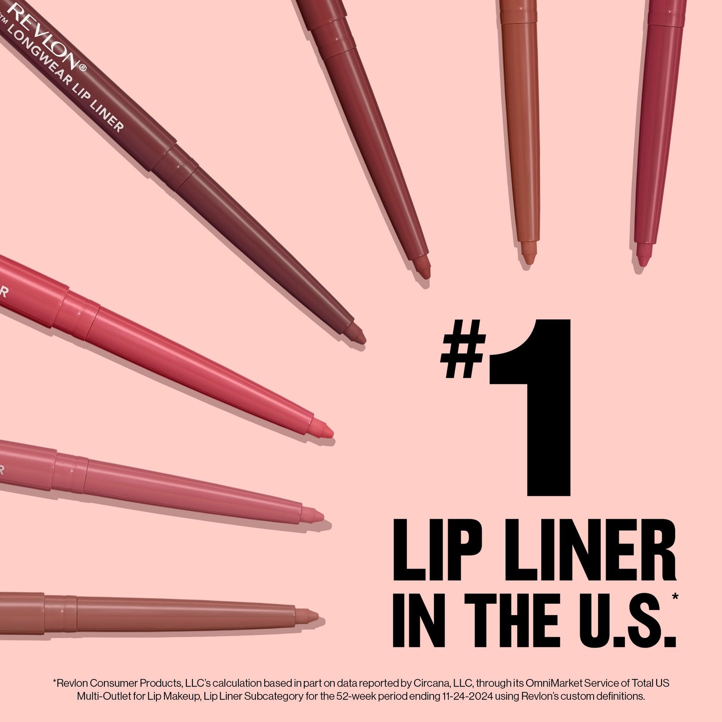 REVLON Colorstay Lip Liner Makeup with Built-In Sharpener, Longwear Rich Colors, Smooth Application, 640 Raisin, 0.01 oz