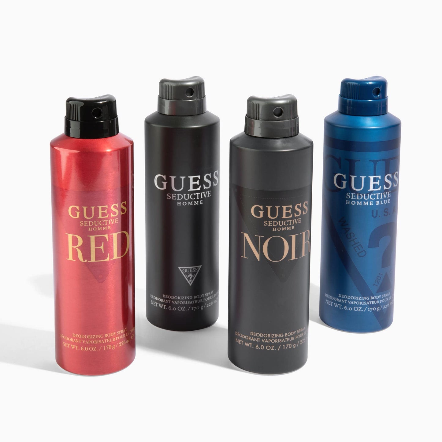 Guess Seductive Homme Noir Men Body Spray 6 oz