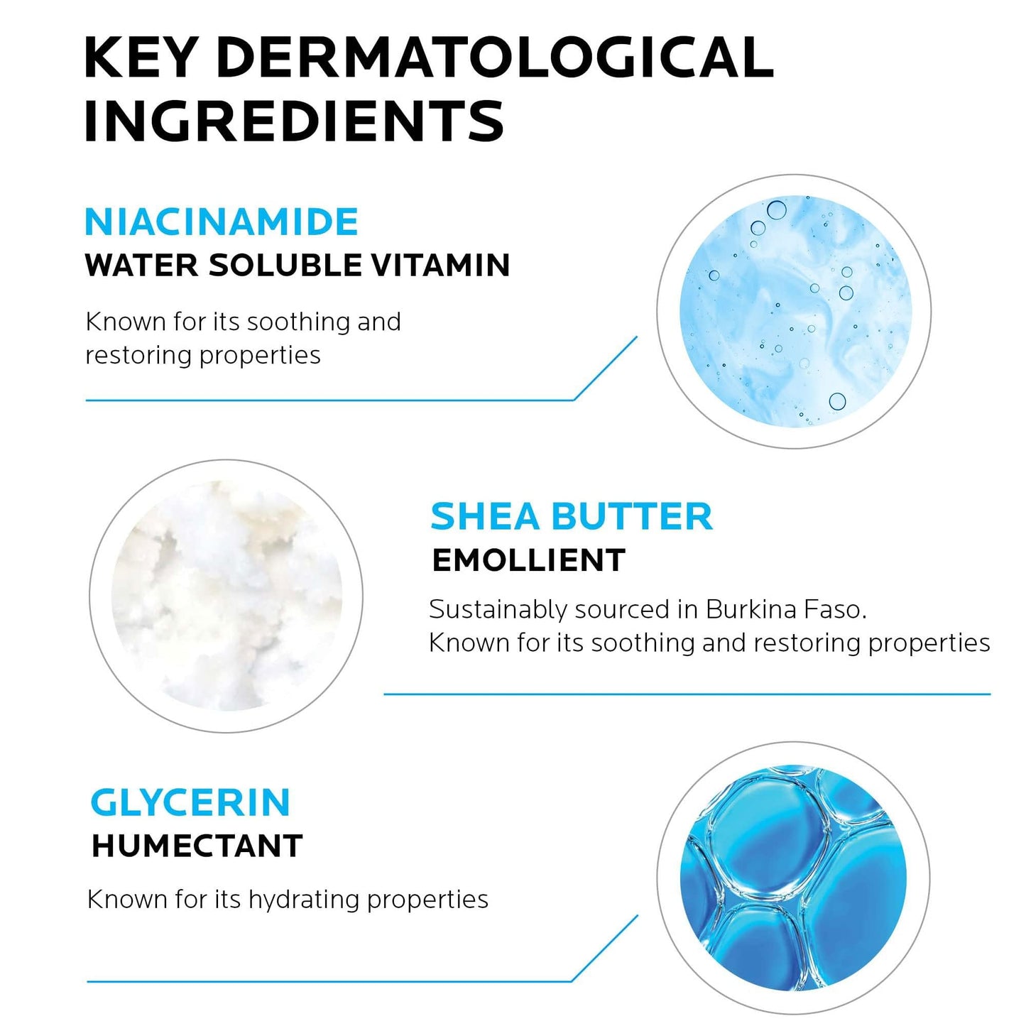 La Roche-Posay Cicaplast Hand Cream, Instant Relief Moisturizing Hand Lotion for Dry Hands, Shea Butter Lotion for Dry Cracked Hands, Non Greasy, Fragrance Free, 1.69 Fl Oz (Pack of 1)