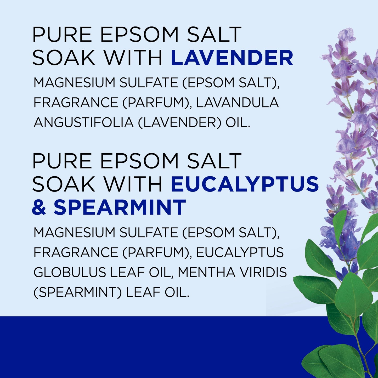 Dr Teal's Pure Epsom Salt Soak Trio Gift Set with Eucalyptus, Sleep Blend & Lavender, 6 Piece
