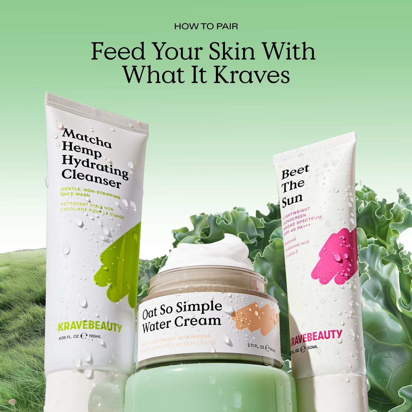 KraveBeauty Beet The Sun SPF 40 PA+++ Broad Spectrum Sunscreen, Daily Non-Greasy Chemical SPF, No White Cast or Pilling, For All Skin Types, Vegan & Cruelty Free, 1.7 fl oz