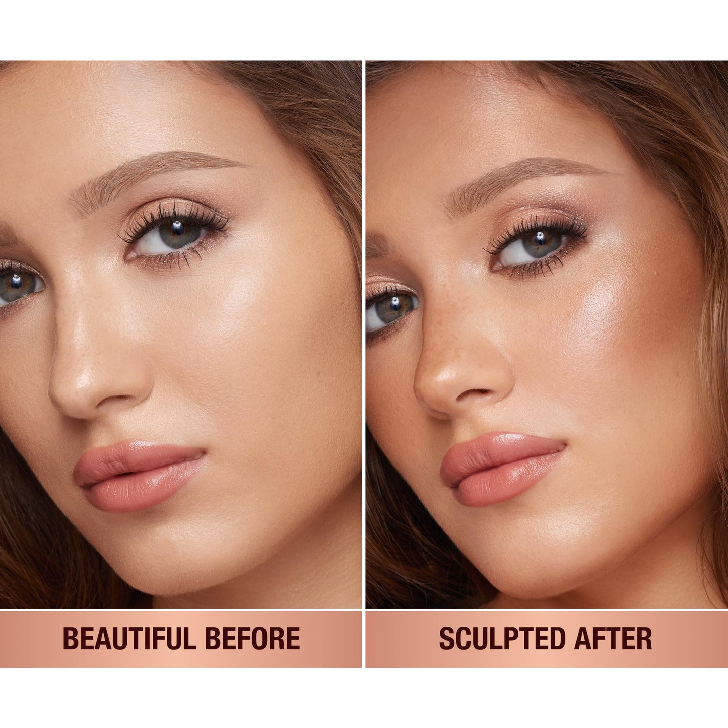 Charlotte Tilbury Hollywood Liquid Contour Wand - Easy-to-Use Contour Stick & Liquid Bronzer for Sculpting & Shaping - Leaves a Natural-Looking Sculpted Finish - Fair/Medium