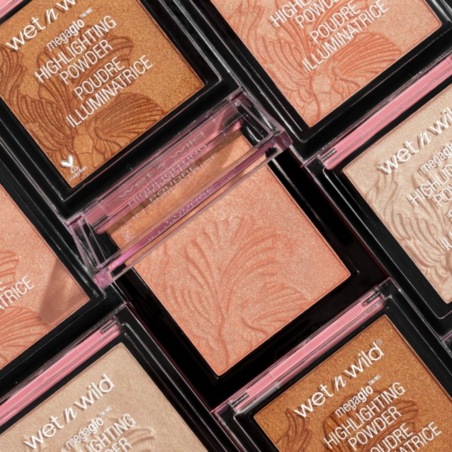 wet n wild MegaGlo Highlighting Powder Warm Gold Golden Flower Crown