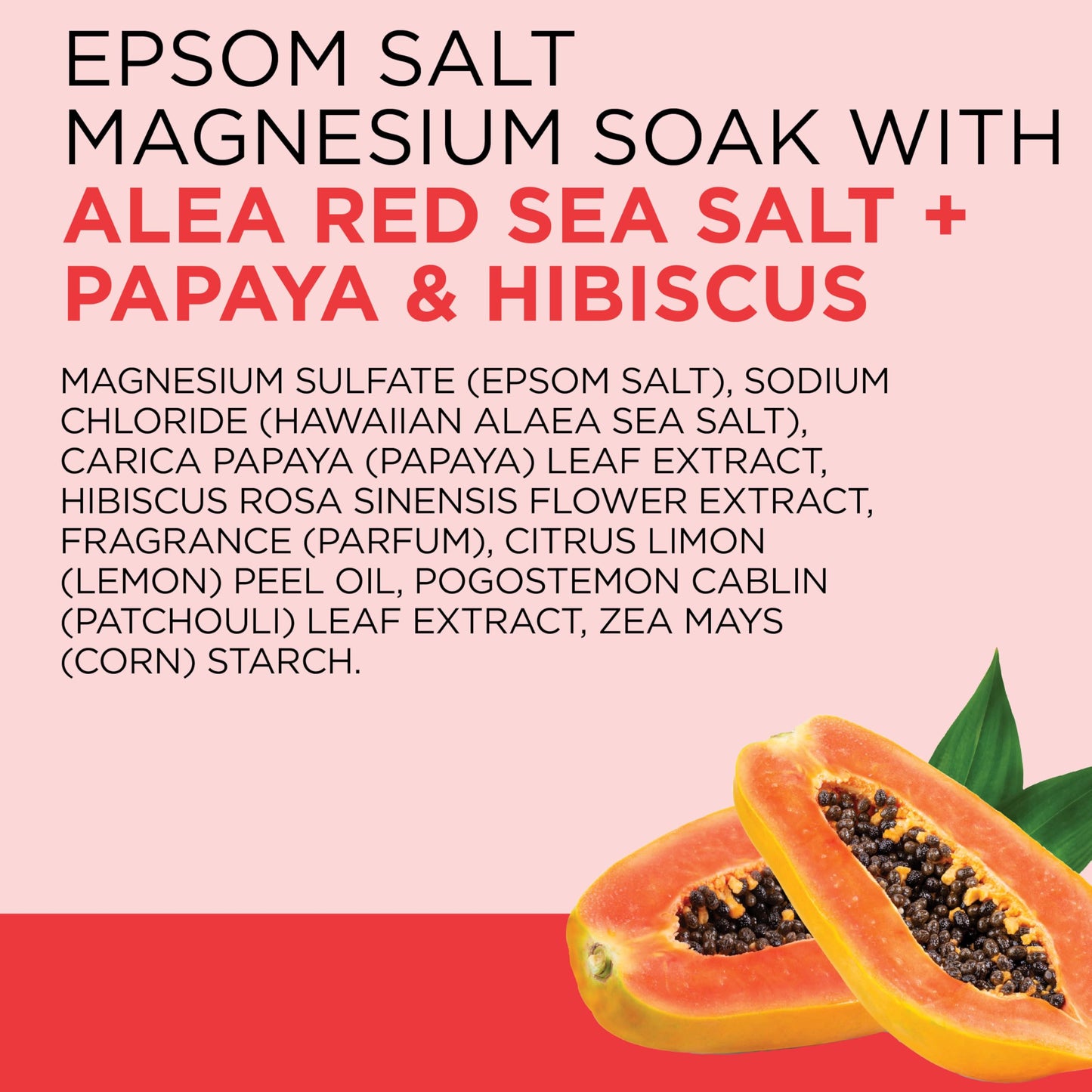 Dr Teal's Epsom Salt Magnesium Soak, Limited Edition Hawaiian Bliss, 3lbs