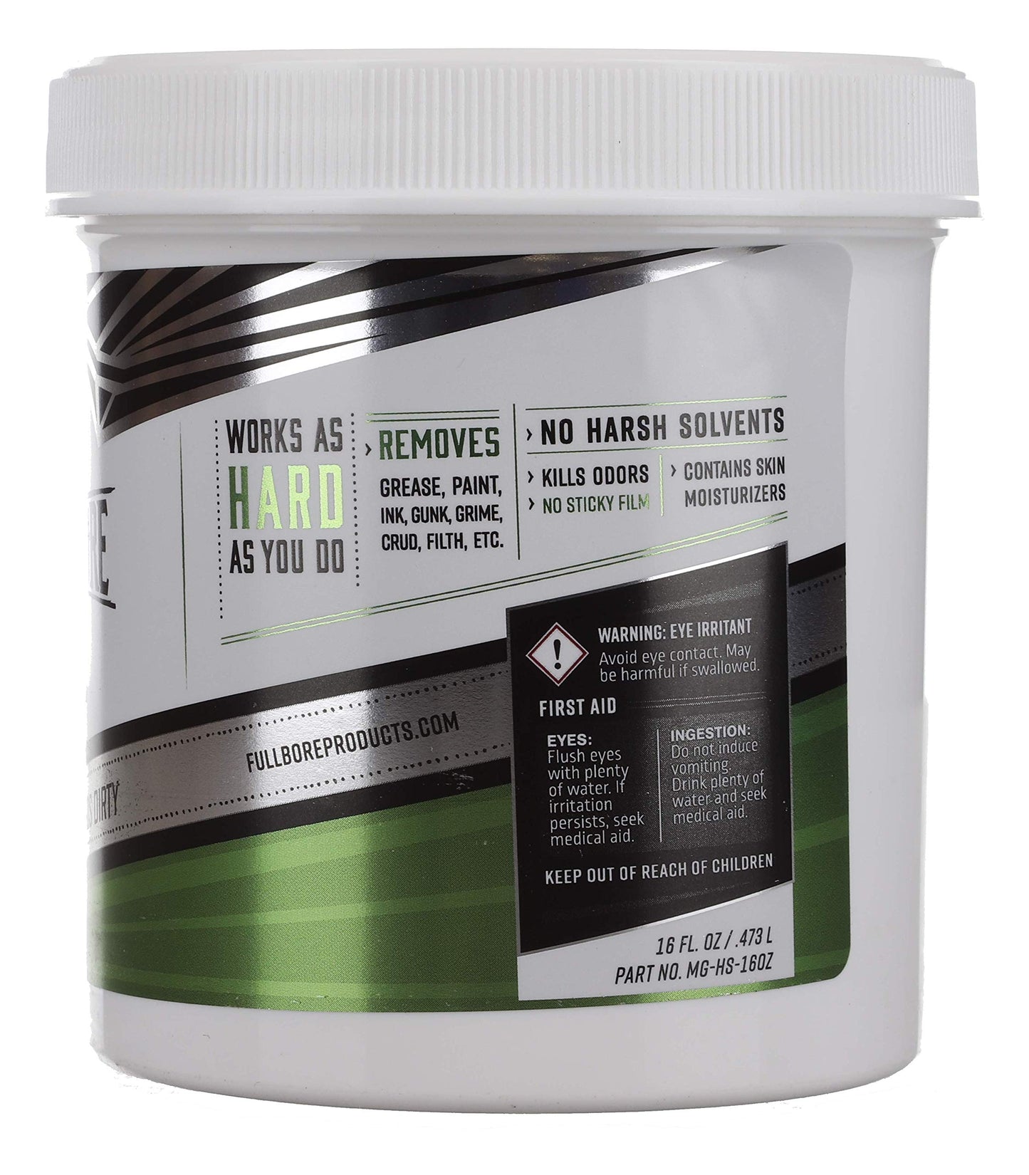 Extreme Green Power Hand Scrub, 16 oz Jar (Formerly Mean Green) - Removes Oil, Grease, Dirt, Filth without Harsh Chemicals