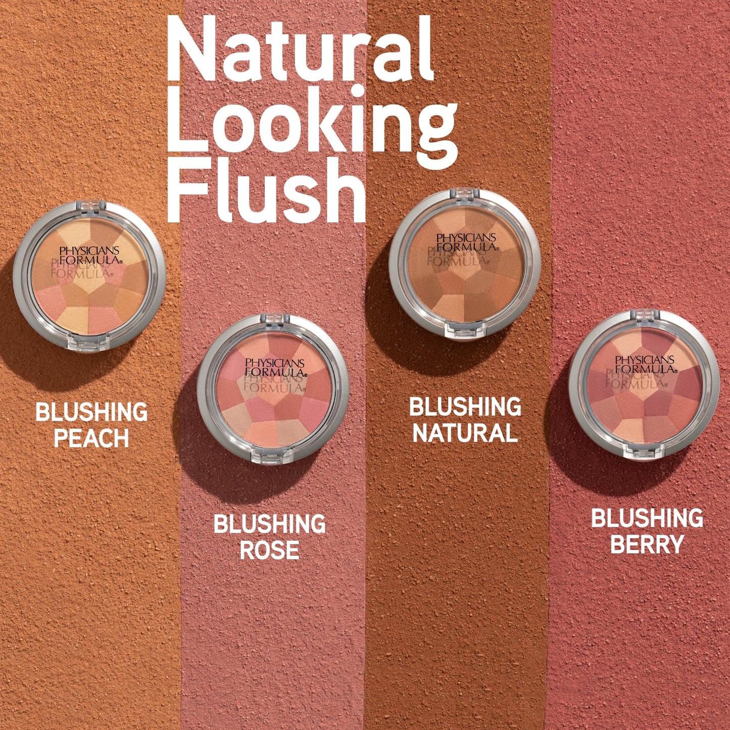 Physicians Formula Powder Palette Multi-Colored Blush, Silky Smooth Formula, Hypoallergenic, Blends Easily Without Irritation – Blushing Rose