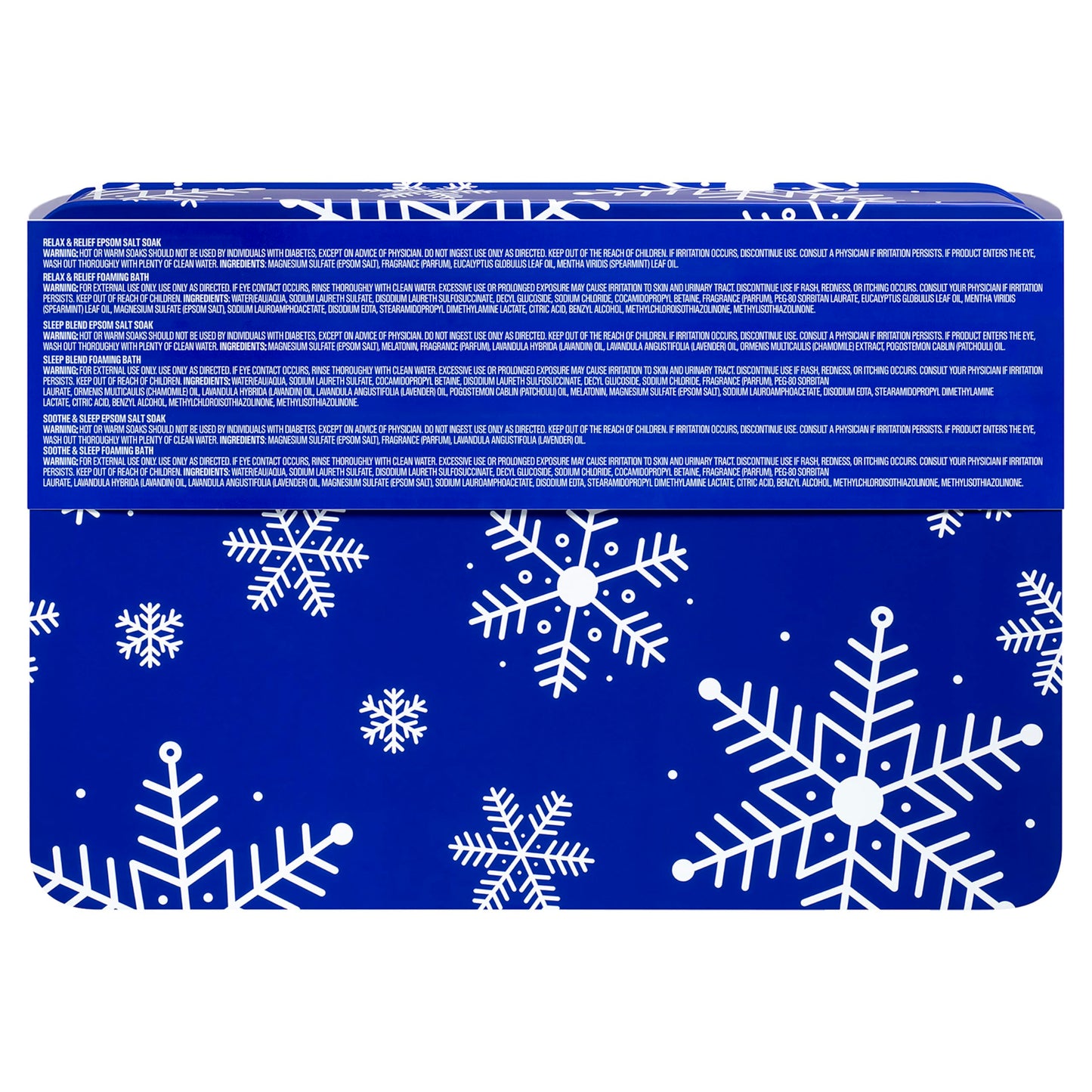 Dr Teal's Pure Epsom Salt Soak Trio Gift Set with Eucalyptus, Sleep Blend & Lavender, 6 Piece